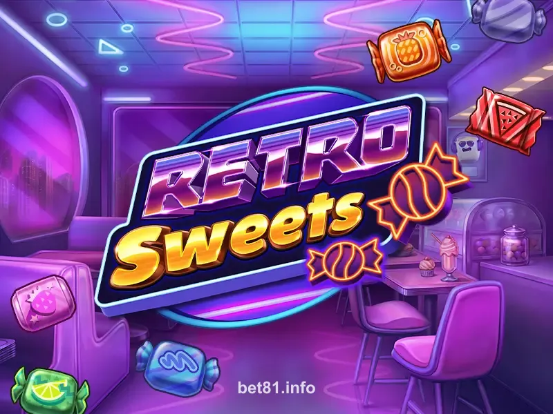 Retro Sweets – Jogo de doces clássico com tema retrô